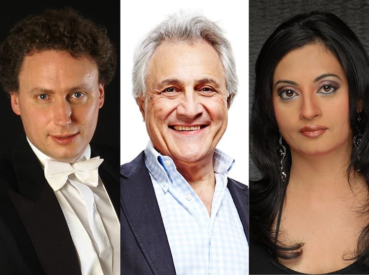 Strauss Reflected with John Suchet, presenter, Meeta Pandit, vocalist, and David Murphy, conductor