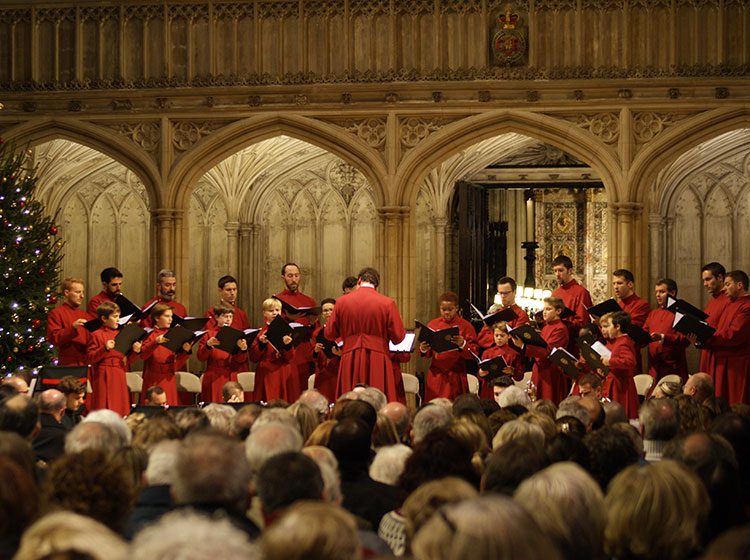 The Choir of St George’s Chapel, Windsor Castle