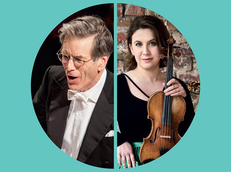 Chloë Hanslip, violin & Hilary Davan Wetton, conductor