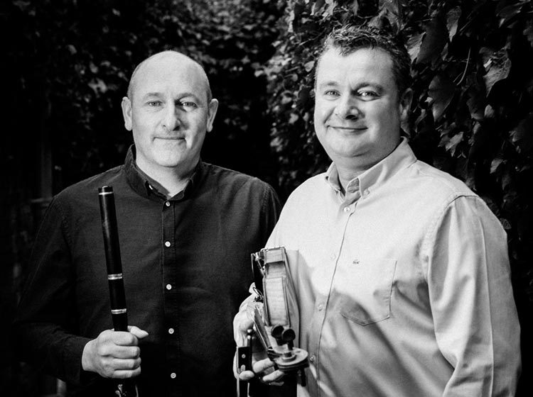 Mike McGoldrick (flute/pipes) and Dezi Donnelly (fiddle) - Irish Night at Cadogan Hall