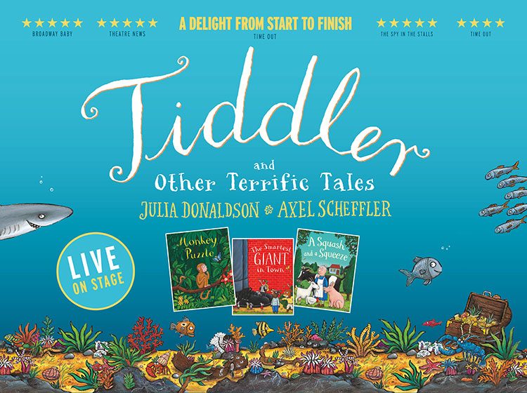 Tiddler © Julia Donaldson and Axel Scheffler