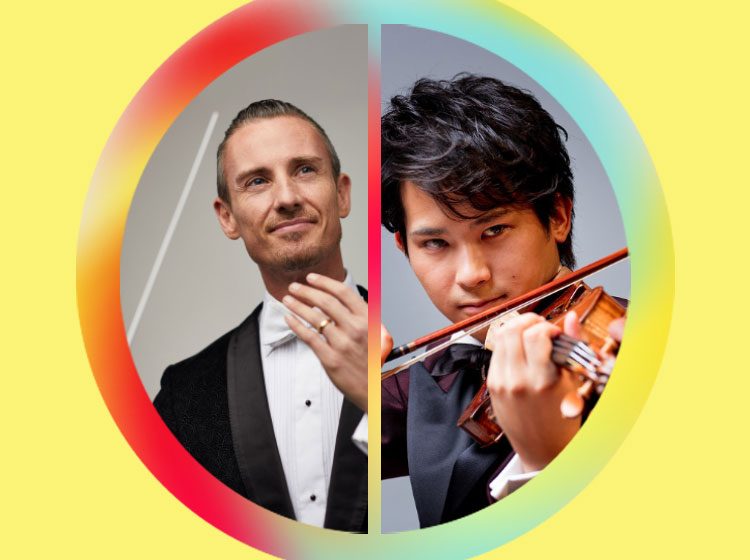 Alexander Shelley, conductor & Fumiaki Miura, violin