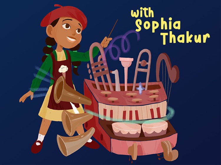 The Gazillium Music Machine with Sophia Thakur, narrator