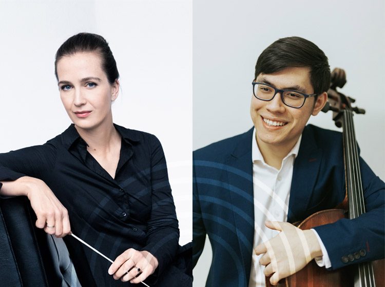 Elena Schwarz, conductor & Zlatomir Fung, cello