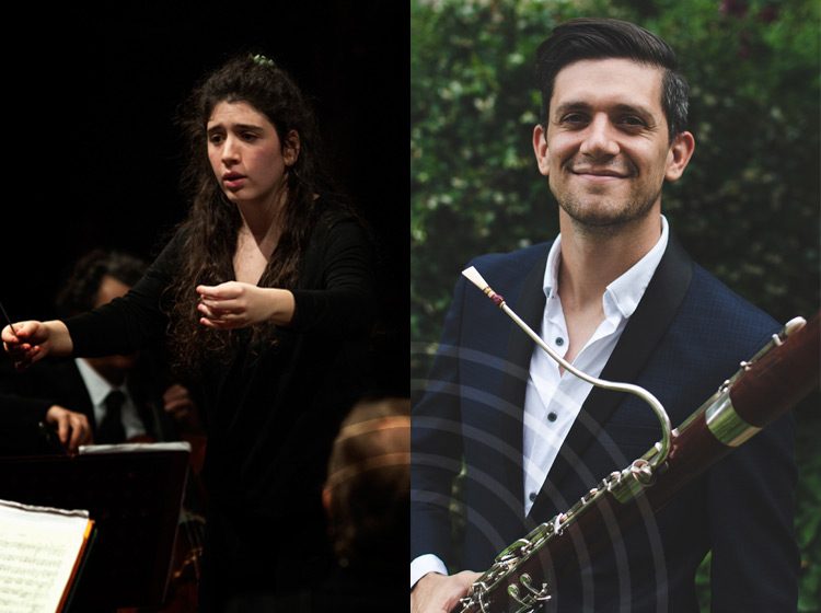 Nil Venditti, conductor & Richard Ion, bassoon