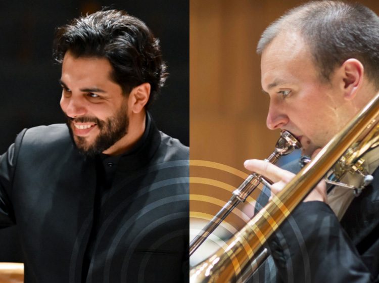 Domingo Hindoyan, conductor & Matthew Gee, trombone
