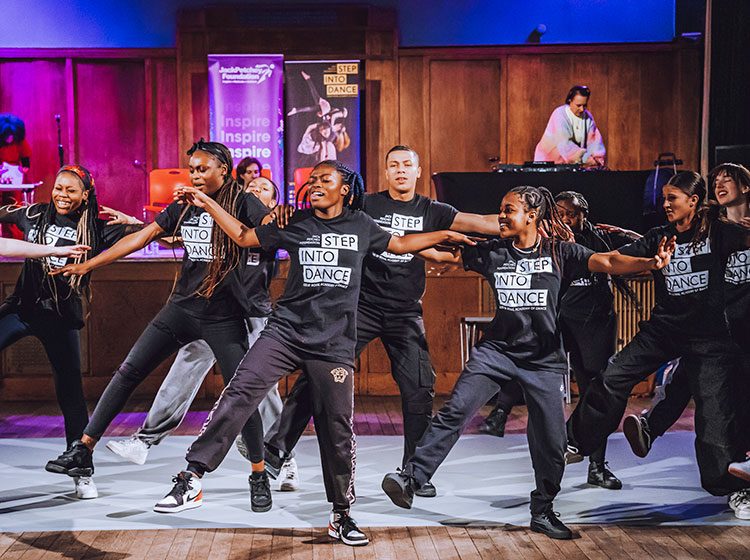 Students from Step into Dance