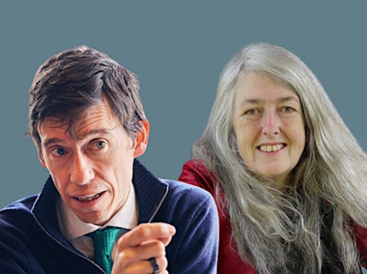 Mary Beard and Rory Stewart