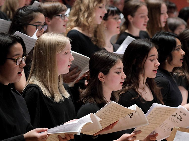 James Allen's Girls' School choir
