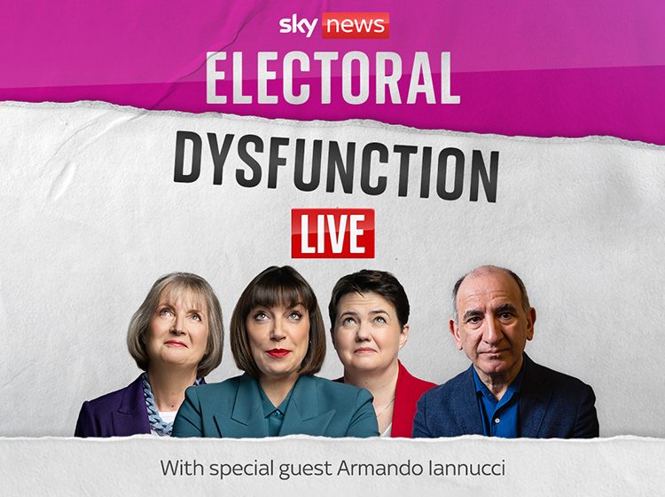 Electoral Dysfunction Live with special guest Armando Iannucci