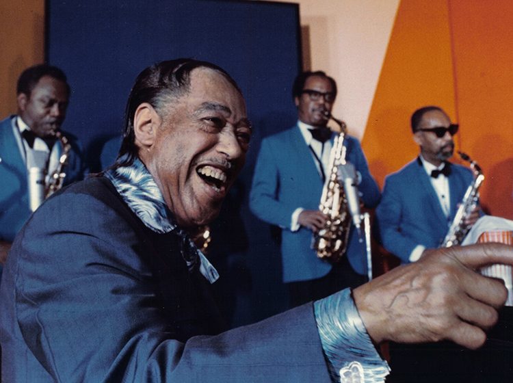 Duke Ellington in the film l'Aventure du jazz (1972) directed by Louis Panassié
