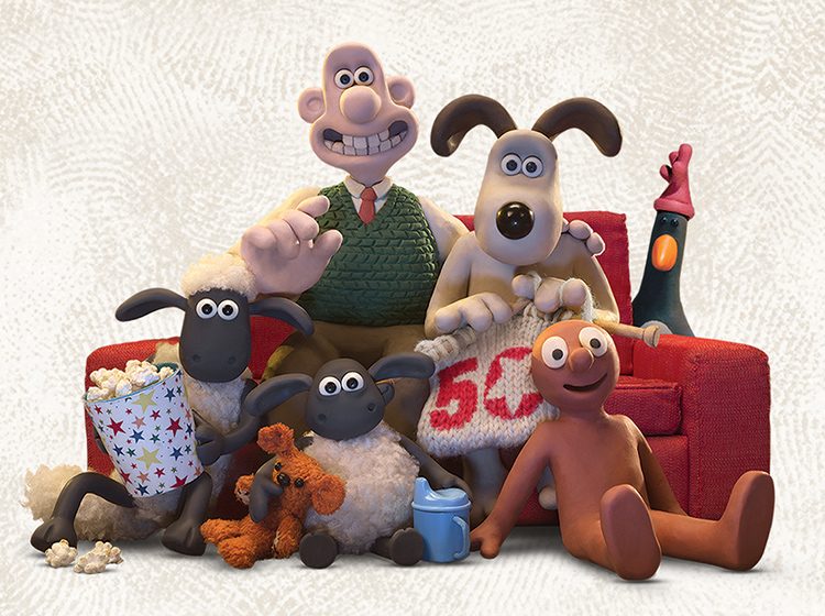 Wallace & Gromit, Shaun the Sheep and Morph © Aardman Animations Ltd.