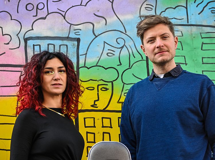 Germana La Sorsa & Tom Ollendorff. Photo by Monika S.