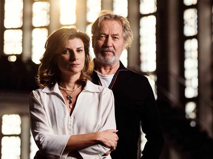 Tania Giannouli & Nils Petter Molvaer. Photo by Daniel Wetzel.