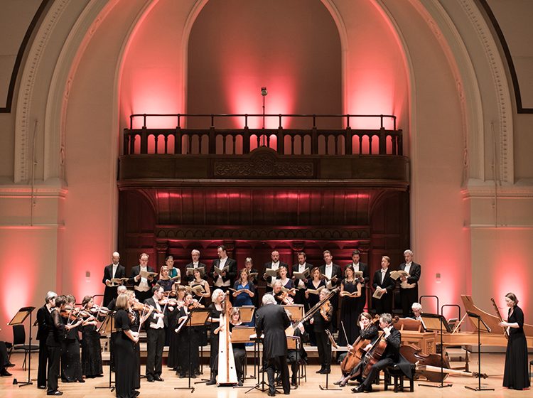 The Sixteen choir and orchestra