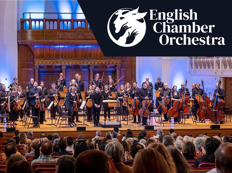 The English Chamber Orchestra on stage at Cadogan Hall