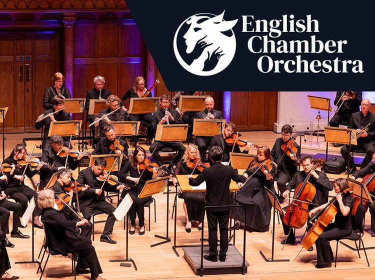 English Chamber Orchestra on stage at Cadogan Hall
